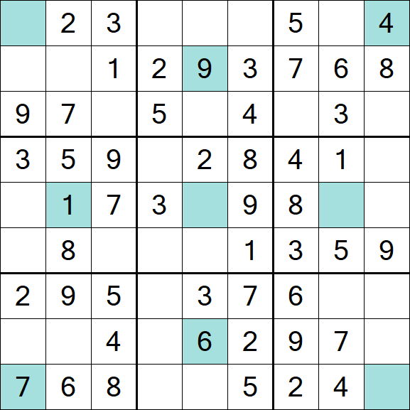 Girandola Sudoku - Fácil