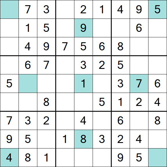 Girandola Sudoku - Easy