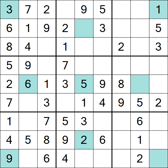 Girandola Sudoku - Fácil