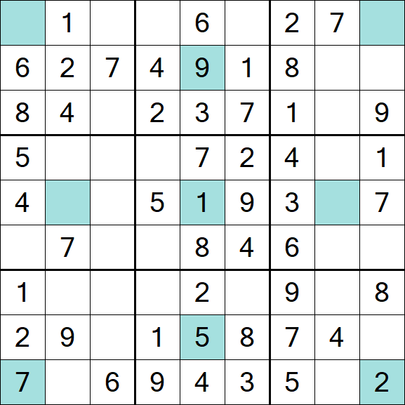 Girandola Sudoku - Fácil