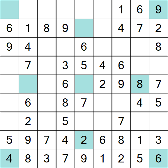 Girandola Sudoku - Fácil