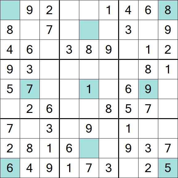 Girandola Sudoku - Fácil