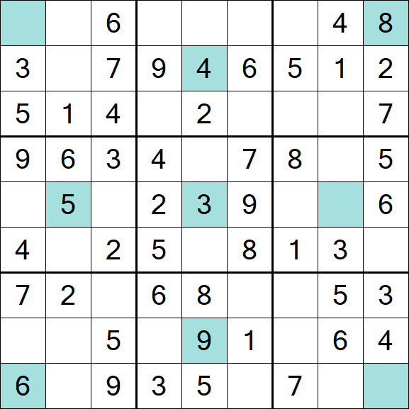Girandola Sudoku - Fácil