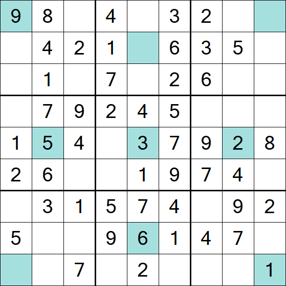 Girandola Sudoku - Fácil