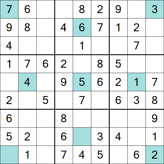 Girandola Sudoku - Fácil