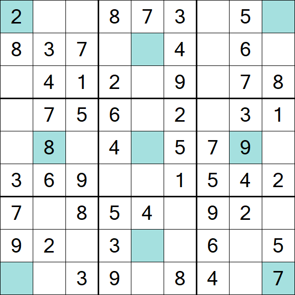 Girandola Sudoku - Fácil