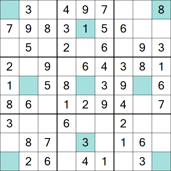 Girandola Sudoku - Fácil