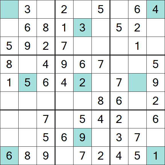 Girandola Sudoku - Fácil