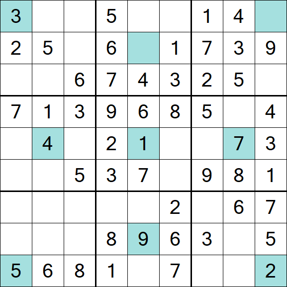 Girandola Sudoku - Fácil