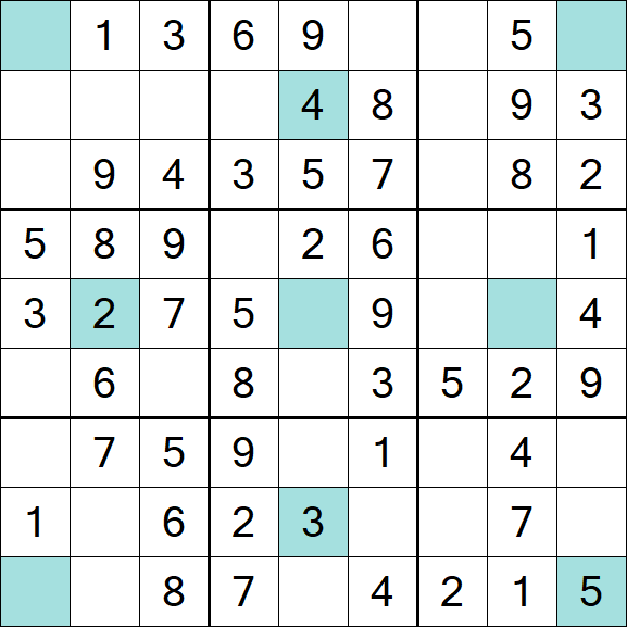 Girandola Sudoku - Fácil
