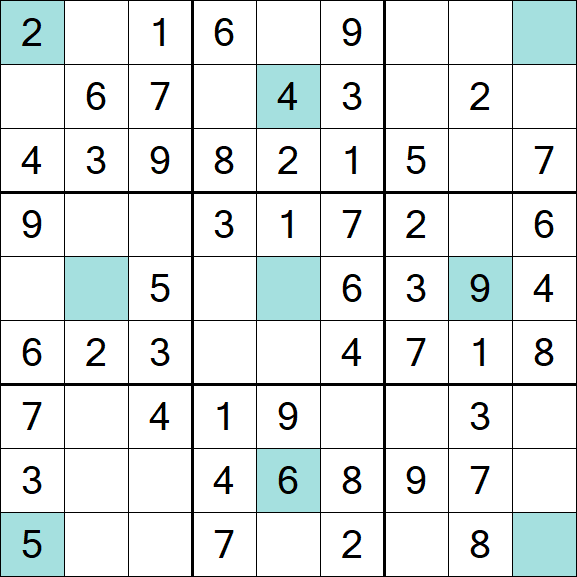 Girandola Sudoku - Easy