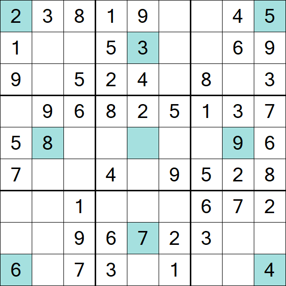 Girandola Sudoku - Easy