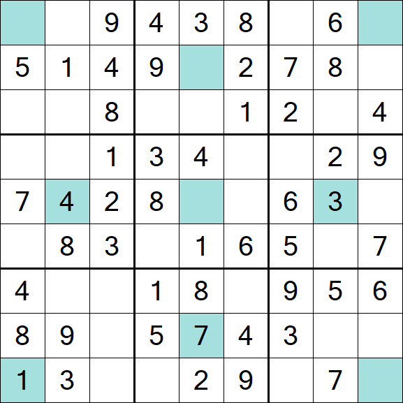 Girandola Sudoku - Easy