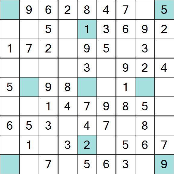 Girandola Sudoku - Easy