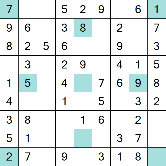 Girandola Sudoku - Fácil