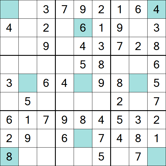 Girandola Sudoku - Fácil