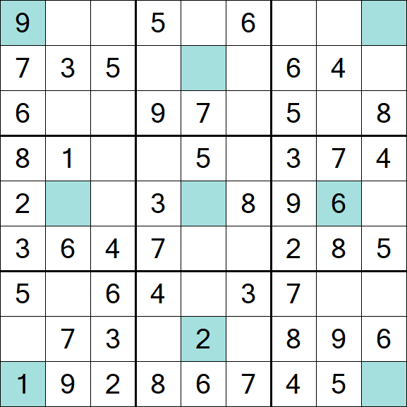 Girandola Sudoku - Easy