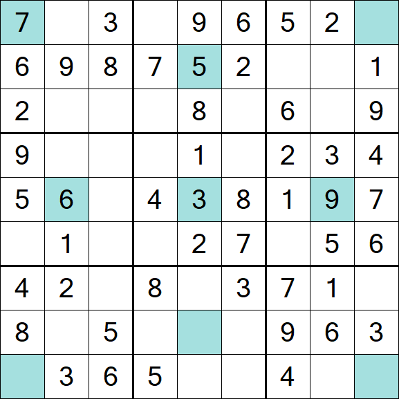 Girandola Sudoku - Easy