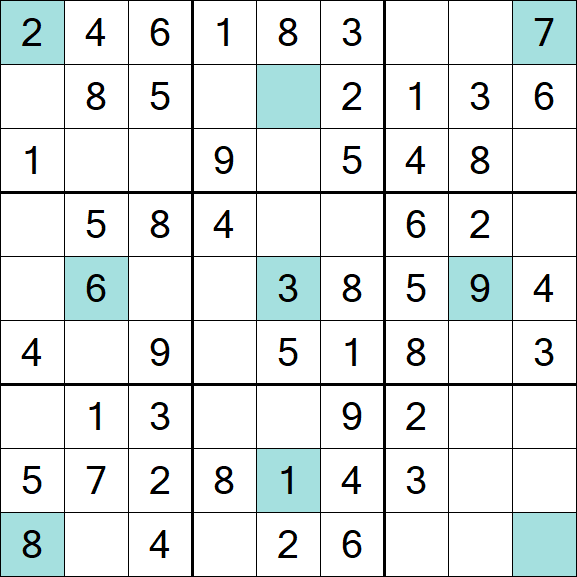 Girandola Sudoku - Easy
