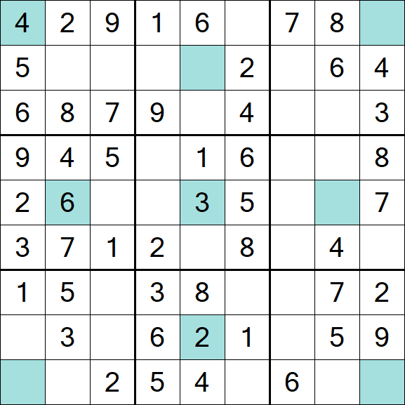 Girandola Sudoku - Easy