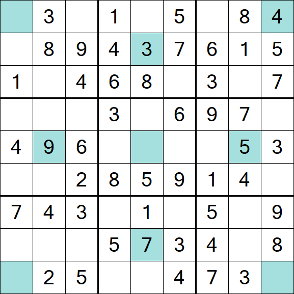 Girandola Sudoku - Easy