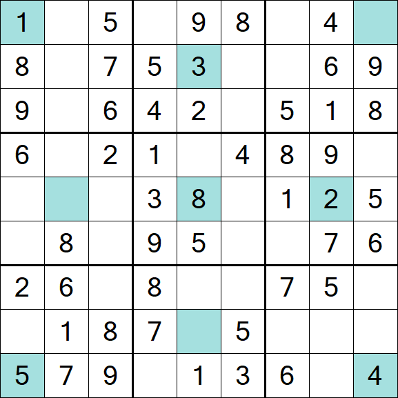 Girandola Sudoku - Easy