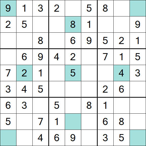 Girandola Sudoku - Easy