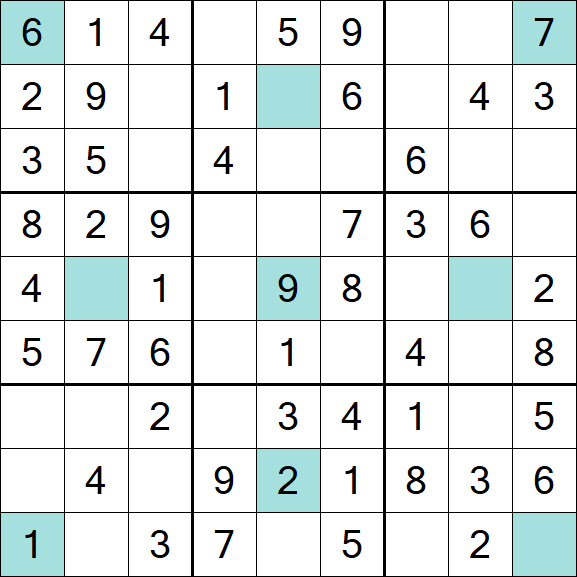 Girandola Sudoku - Easy