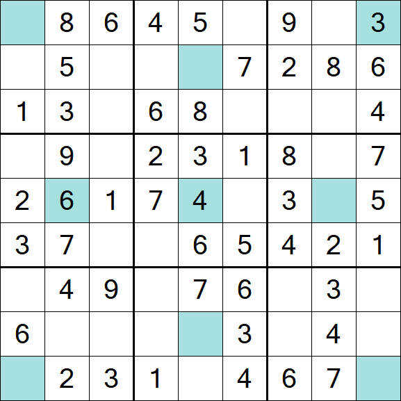 Girandola Sudoku - Easy