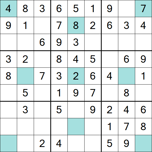 Girandola Sudoku - Easy