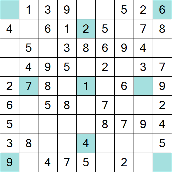 Girandola Sudoku - Easy