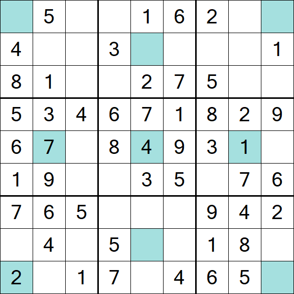 Girandola Sudoku - Easy