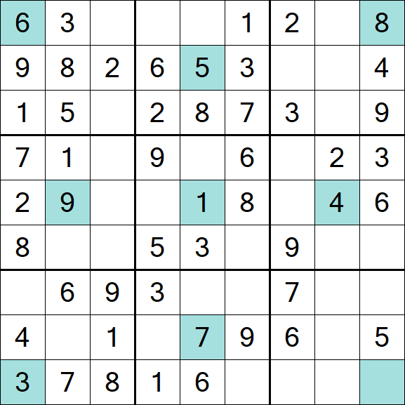 Girandola Sudoku - Fácil