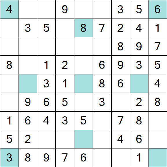 Girandola Sudoku - Fácil