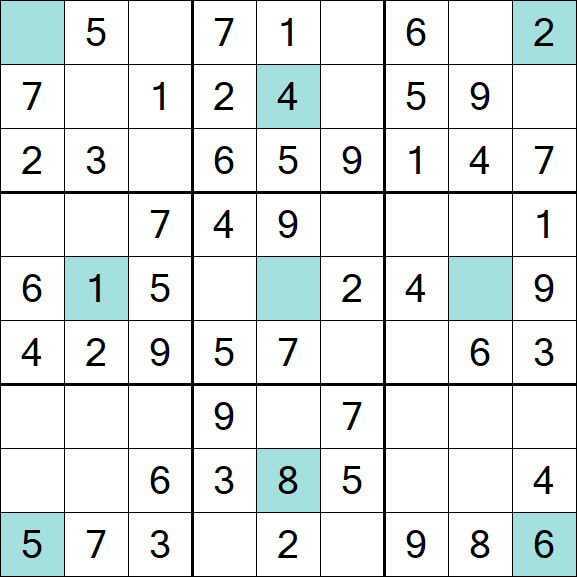 Girandola Sudoku - Fácil