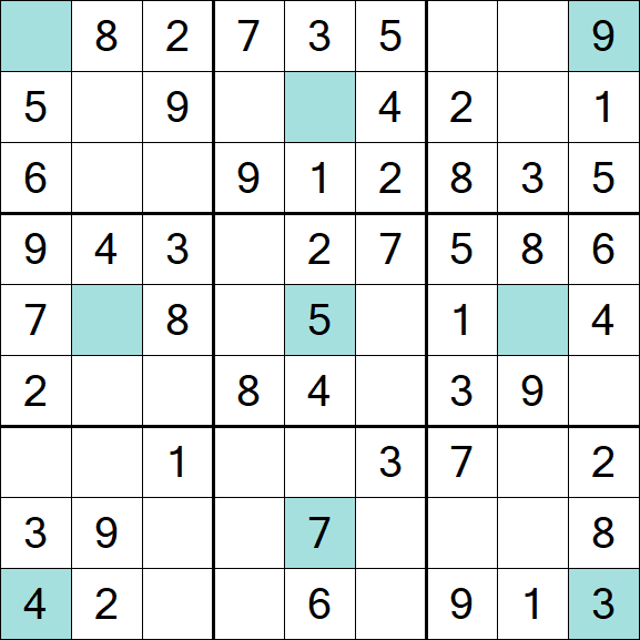 Girandola Sudoku - Fácil