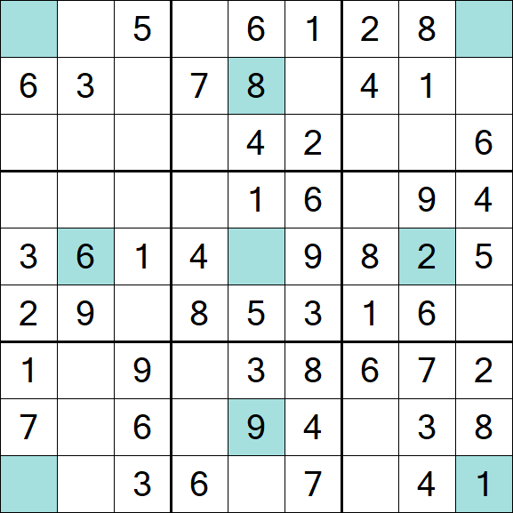 Girandola Sudoku - Fácil