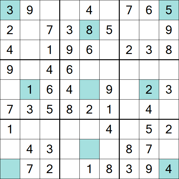 Girandola Sudoku - Fácil