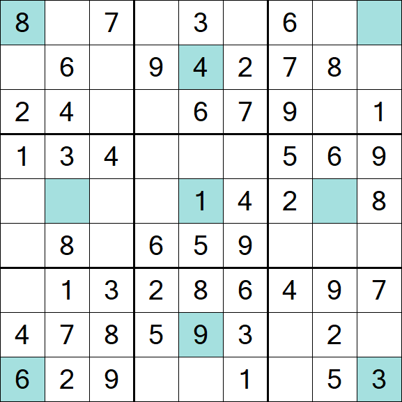 Girandola Sudoku - Fácil