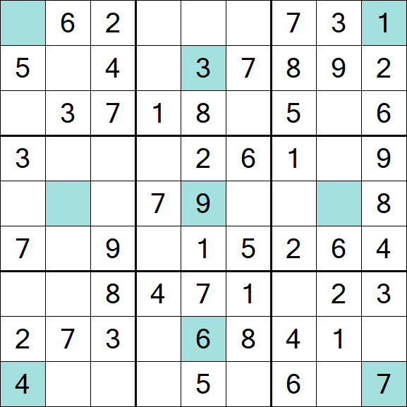 Girandola Sudoku - Fácil