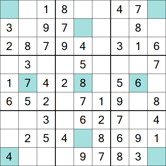 Girandola Sudoku - Fácil