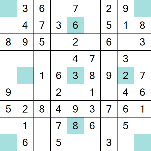 Girandola Sudoku - Fácil
