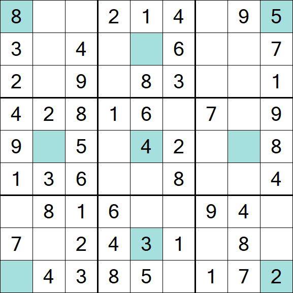 Girandola Sudoku - Fácil