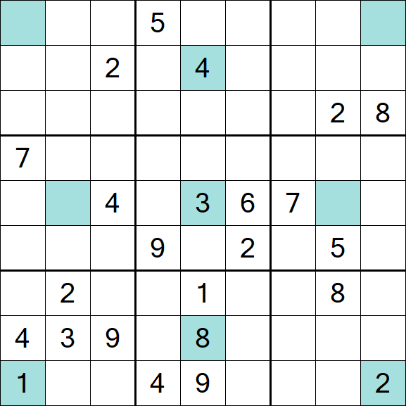 Girandola Sudoku - Difícil