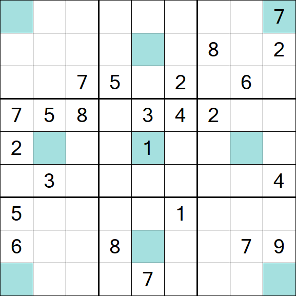 Girandola Sudoku - Hard