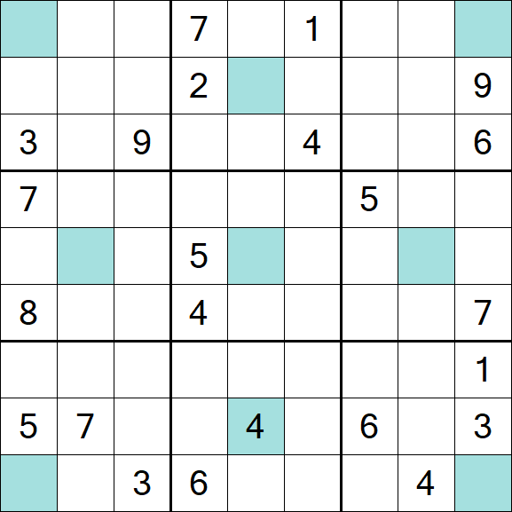 Girandola Sudoku - Hard