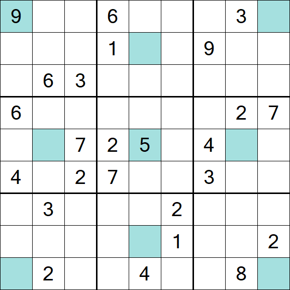 Girandola Sudoku - Hard