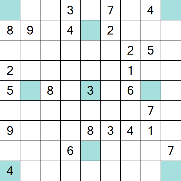 Girandola Sudoku - Hard
