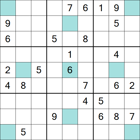 Girandola Sudoku - Hard