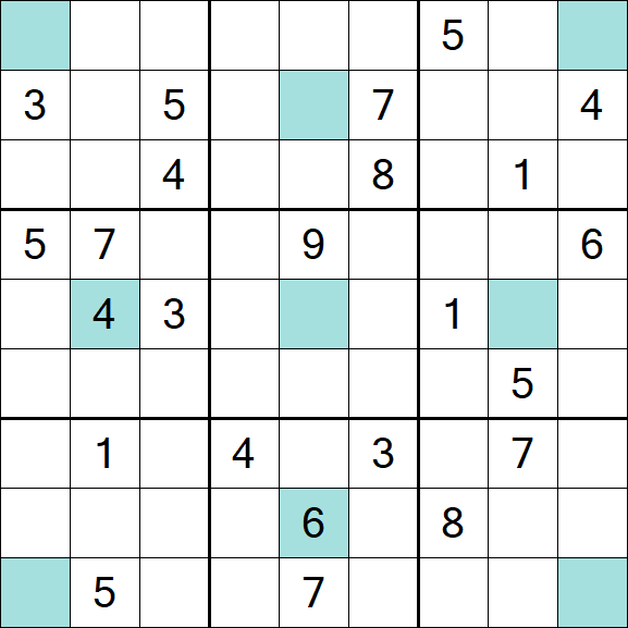 Girandola Sudoku - Hard